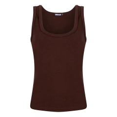 Regata Cotton - Marrom - comprar online