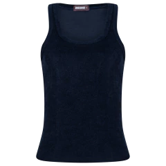 Regata Atoalhada - Azul Noite - comprar online