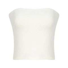 Top Atoalhado - Off-White - comprar online