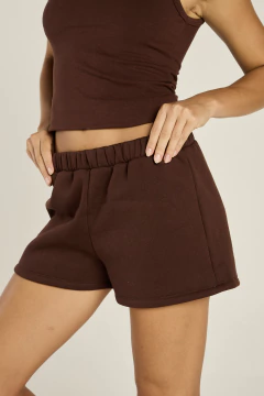 Shorts - Marrom na internet