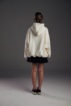 Puffer Hoodie - Off-White - Mimi by Mimi