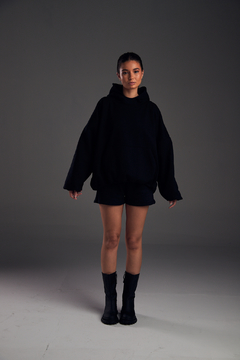 Puffer Hoodie - Preto - comprar online