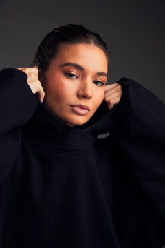 Puffer Hoodie - Preto - Mimi by Mimi