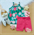 Conjunto Feminino Flores