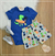 Body e Short Dino Surfista