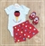 Conjunto Feminino Body e Short Joaninha