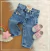 Calça Jeans Corações