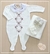 Saída de Maternidade em Linha Sophia Off White