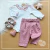 Conjunto Body e Calça Bordado
