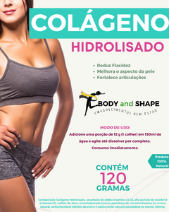 Colágeno Hidrolisado - Body and Shape - 120g
