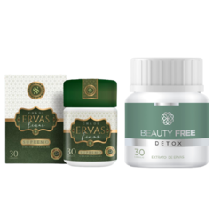 Combo - Emagrecedor Ervas Finas Supremo + Detox Beauty Free 500mg