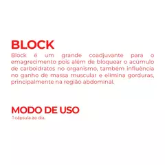 BLOCK - Bloqueador de Carboidratos - 30 cápsulas Star Green - comprar online