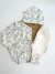 Ajuar 3 Piezas | Justina | Body Cruzado - Tutu´s Babies and Home 