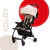 Cochecito compacto beige FOLDY Bebesit - comprar online