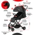 Cochecito de Paseo LUGGY Bebesit Negro en internet