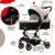 Cochecito 3 en 1 Travel System Gris Perla en internet