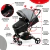 Cochecito 3 en 1 HOMY Bebesit gris - Bebesit | Tienda oficial