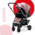 Cochecito de Paseo 1390 Bebesit Manillar Rebatible Rosa - comprar online