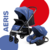 Cochecito Travel System con Manillar Rebatible Azul Oscuro