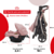 Cochecito Travel System con Manillar Rebatible Rosa - Bebesit | Tienda oficial