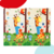 Alfombra anti golpes reversible bosque 150 x 200