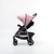 Cochecito Travel System con Manillar Rebatible Rosa
