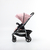 Cochecito Travel System con Manillar Rebatible Rosa - comprar online