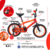Bicicleta Infantil rodado 16 Rojo en internet