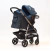 Cochecito Travel System con Manillar Rebatible Azul Oscuro - comprar online