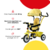 Triciclo Giratorio 360° Amarillo - comprar online