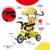 Triciclo Giratorio 360° Amarillo en internet