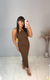 Vestido Feminino Canelado Rebeca - comprar online