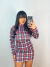 Vestido Feminino Xadrez - loja online