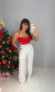 Calça Pantalona Feminina Linho Valeria na internet