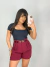Imagem do Short Feminino Alfaiataria Linho Paloma