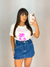 Short Saia Básico Jeans Escuro na internet