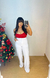 Cropped Tomara que Caia Modal - Bella Chicca Boutique