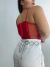 Cropped Feminino Corselet Renda Bruna - loja online