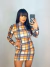 Vestido Feminino Xadrez