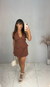 Conjunto Feminino Short Saia e Blusa Linho Marcela - comprar online