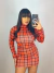 Vestido Feminino Xadrez - comprar online