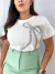 T-shirt Feminina Laço - comprar online