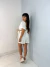 Conjunto de Cropped e Short Saia Viscolinho Cecilia