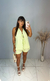Imagem do Conjunto Feminino Alfaiataria de Short e Bata Laço Renata