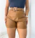 Short Feminino Couro Resinado Eduarda