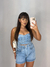 Conjunto Feminino Jeans Short e Cropped Tomara que Caia - comprar online
