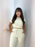 Conjunto Moletinho de Cropped e Calça Laise na internet