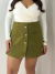 Imagem do Short Saia Feminino Camurça Leticia