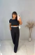 Conjunto Feminino de Calça Pantalona e Cropped Marant Kyle na internet