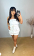 Imagem do Conjunto Feminino Alfaiataria Short e Blusa Tomara que Caia Bárbara